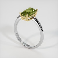 1.79 Ct. Gemstone Ring, 14K Yellow & White 2