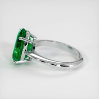 4.54 Ct. Emerald Ring, Platinum 950 4