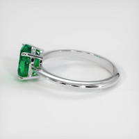 1.55 Ct. Emerald Ring, Platinum 950 4