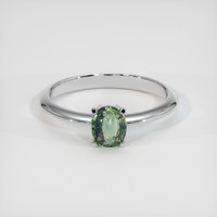 0.73 Ct. Gemstone Ring, Platinum 950 1