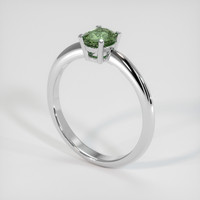 0.73 Ct. Gemstone Ring, Platinum 950 2