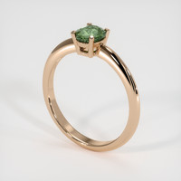 0.73 Ct. Gemstone Ring, 14K Rose Gold 2