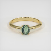 0.73 Ct. Gemstone Ring, 14K Yellow Gold 1