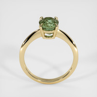 2.73 Ct. Green Sapphire Ring, 14K Yellow Gold 3