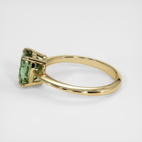 2.73 Ct. Green Sapphire Ring, 14K Yellow Gold 4
