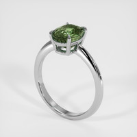 2.73 Ct. Green Sapphire Ring, 18K Yellow Gold 2