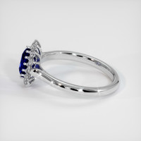 0.82 Ct. Sapphire Ring, Platinum 950 4