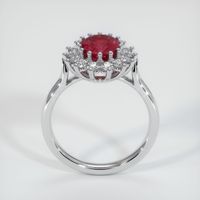 2.31 Ct. Ruby Ring, Platinum 950 3