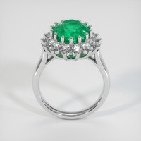 4.85 Ct. Emerald Ring, Platinum 950 3