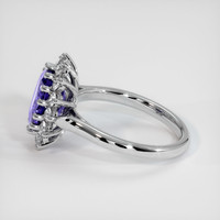 2.90 Ct. Sapphire Ring, Platinum 950 4