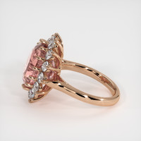 9.97 Ct. Sapphire Ring, 14K Rose Gold 4
