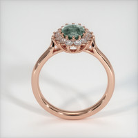 1.19 Ct. Sapphire Ring, 14K Rose Gold 3