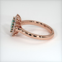 1.19 Ct. Sapphire Ring, 14K Rose Gold 4