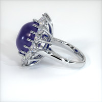 23.63 Ct. Sapphire Ring, 14K White Gold 4