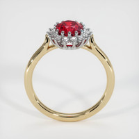 Ruby Ring 1.54 Ct. 14K White Yellow Preview