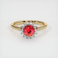 Ruby Ring 1.19 Ct. 14K White Yellow Preview