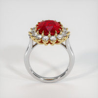 Ruby Ring 5.02 Ct. 14K White Yellow Preview