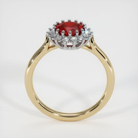 Ruby Ring 1.18 Ct. 18K White Yellow Preview
