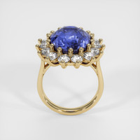 9.28 Ct. Blue Sapphire Ring, 10K Yellow Gold 3