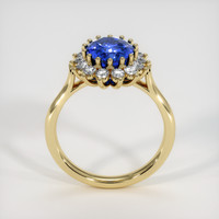 3.49 Ct. Sapphire Ring, 14K Yellow Gold 3