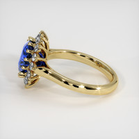 3.49 Ct. Sapphire Ring, 14K Yellow Gold 4