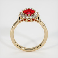 1.42 Ct. Ruby Ring, 14K Yellow Gold 3