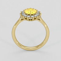 1.79 Ct. Yellow Sapphire Ring, 14K Yellow Gold 3