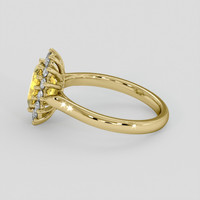 1.79 Ct. Yellow Sapphire Ring, 14K Yellow Gold 4
