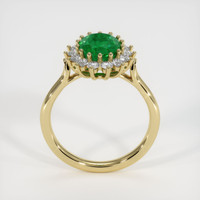1.89 Ct. Emerald   Ring, 18K Yellow Gold 3