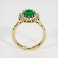 1.89 Ct. Emerald Ring, 18K Yellow Gold 3