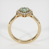 0.81 Ct. Sapphire Ring, 18K Yellow Gold 3