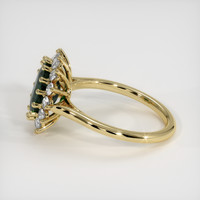 5.35 Ct. Sapphire Ring, 18K Yellow Gold 4