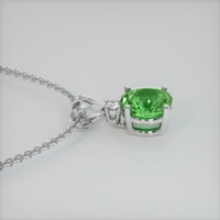 1.54 Ct. Gemstone Pendant, 14K White Gold 3