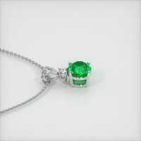 Emerald Pendant 1.05 Ct. 18K White Gold Preview