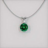 Emerald Pendant 2.88 Ct. 18K White Gold Preview