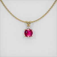 Ruby Pendant 2.08 Ct. 14K Yellow Gold Preview