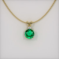 Emerald Pendant 3.59 Ct., 18K Yellow Gold Preview