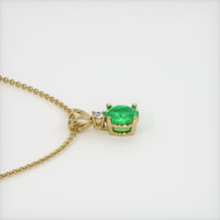 Emerald Pendant 0.84 Ct., 18K Yellow Gold Preview