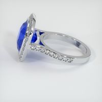 8.27 Ct. Blue Sapphire Ring, Platinum 950 4