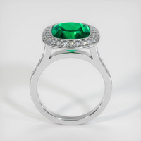 4.03 Ct. Emerald Ring, Platinum 950 3
