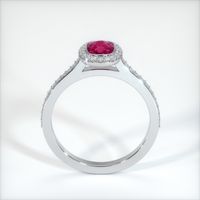 0.80 Ct. Ruby Ring, Platinum 950 3