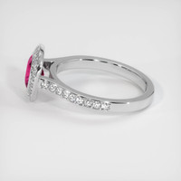 1.22 Ct. Ruby Ring, Platinum 950 4