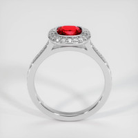 1.12 Ct. Ruby Ring, Platinum 950 3