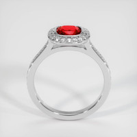1.20 Ct. Ruby Ring, Platinum 950 3