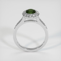 1.26 Ct. Green Sapphire Ring, Platinum 950 3
