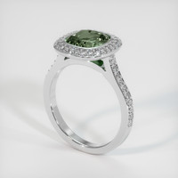2.64 Ct. Sapphire Ring, Platinum 950 2