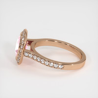 2.07 Ct. Sapphire Ring, 14K Rose Gold 4