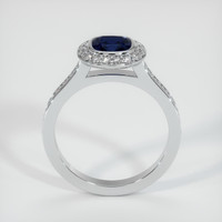 1.52 Ct. Blue Sapphire Ring, 14K White Gold 3