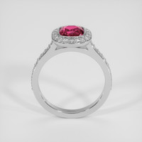 1.86 Ct. Pinkish Red Ruby Ring, 14K White Gold 3
