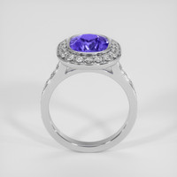 3.05 Ct. Color Change Sapphire Ring, 14K White Gold 3